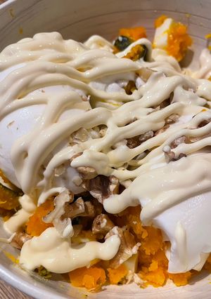 かぼちゃチーズナッツヨーグルトサラダ-レシピのメイン写真