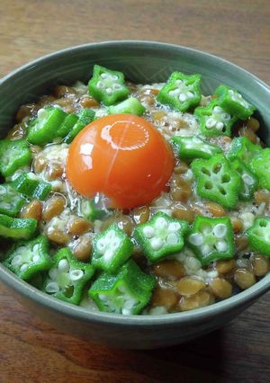 納豆とオクラのTKG-レシピのメイン写真