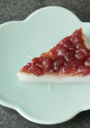 レンジでもちもち水無月-レシピのメイン写真