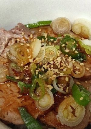 チャーシュー丼-レシピのメイン写真