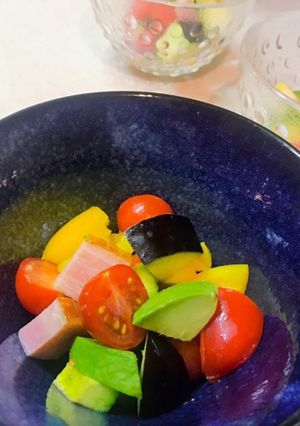 簡単１０分！水茄子の簡単コロコロサラダ-レシピのメイン写真