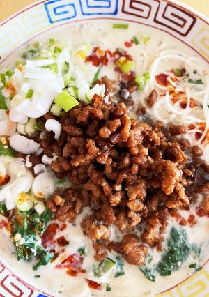豆乳素麺　坦々麺タイプ-レシピのメイン写真