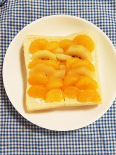 シトラスオープンサンド-レシピのメイン写真