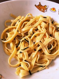 お茶漬けの素でズボラパスタ-レシピのメイン写真