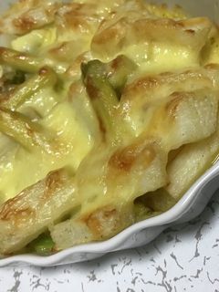 山芋とアスパラのチーズ焼き-レシピのメイン写真