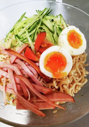 サッポロ一番で冷やしラーメン-レシピのメイン写真