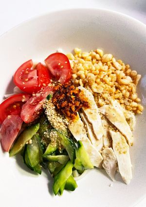 大人のごまだれぶっかけうどん-レシピのメイン写真