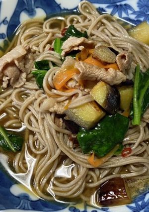 ★具材を入れ過ぎた・蕎麦ロンチーノ★-レシピのメイン写真