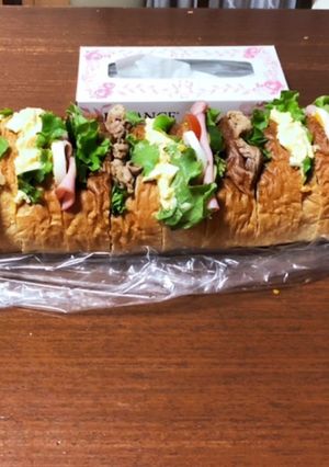 大きなサンドイッチ-レシピのメイン写真