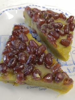 夏の京菓子~宇治抹茶水無月~レンジで簡単-レシピのメイン写真