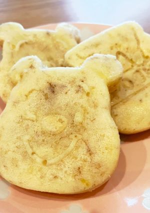 粉ミルク消費　バナナ蒸しパン-レシピのメイン写真