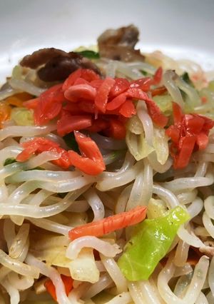 結果にコミットするしらたき塩焼きそば-レシピのメイン写真