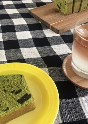 抹茶とオレオのパウンドケーキ-レシピのメイン写真