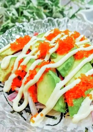 巻かない！カリフォルニアロール風丼♬-レシピのメイン写真