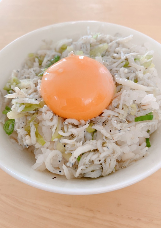 (° ꈊ °)✧ネギしらすのごま油炒め-レシピのメイン写真