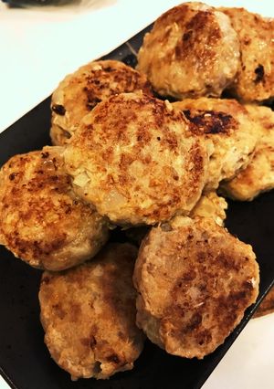 キャベツと豚ひき肉のバーグ-レシピのメイン写真