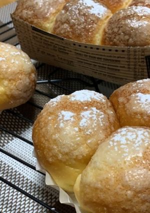 ちぎりマカロンパン　サクサクもちもち-レシピのメイン写真