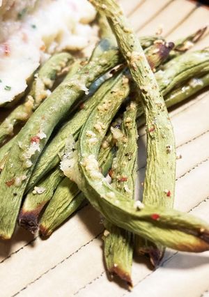 さやいんげんのパルメザンチーズ焼き-レシピのメイン写真