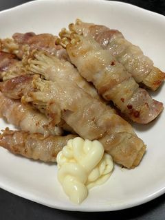 肉巻きエノキ柚子胡椒風味-レシピのメイン写真
