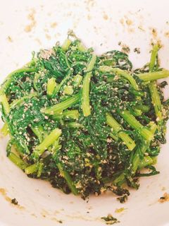 春菊の胡麻和え-レシピのメイン写真