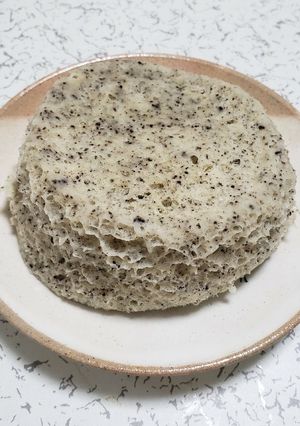 超簡単！卵なしソイファイバーごま蒸しパン-レシピのメイン写真