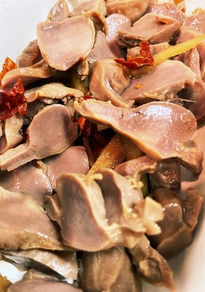 砂肝煮-レシピのメイン写真