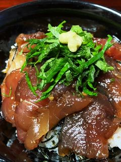マグロの切り落とし漬け丼-レシピのメイン写真