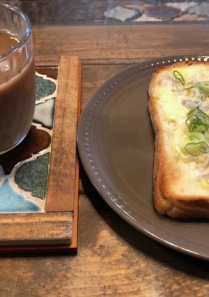 栄養満点！時短簡単！しらすチーズトースト-レシピのメイン写真