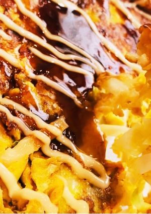 楽たまキャベチーガレット極UMAMI美人-レシピのメイン写真