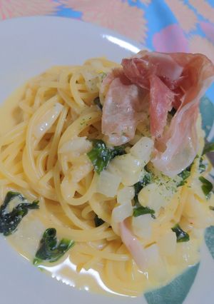 簡単絶品★ちょっと贅沢明太子パスタ！-レシピのメイン写真