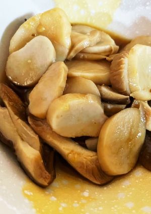 3分で★エリンギの焼きわさ和え♩-レシピのメイン写真