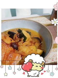 マクロビ☆夏野菜のココナッツカレー-レシピのメイン写真