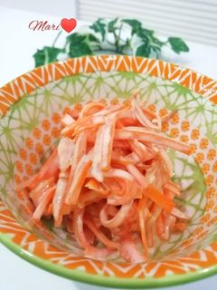 レンジで簡単!人参マヨサラダ-レシピのメイン写真