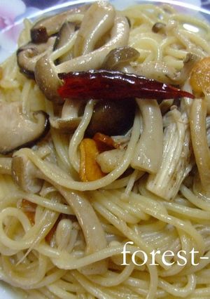 簡単きのこパスタ-レシピのメイン写真