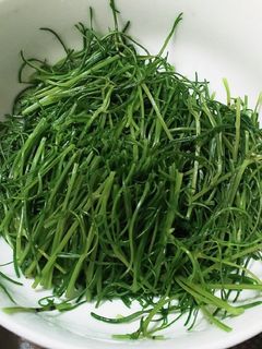 レンジで簡単!おかひじき-レシピのメイン写真