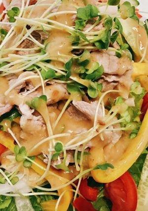 お肉柔らか☆さっぱり豚しゃぶサラダ-レシピのメイン写真