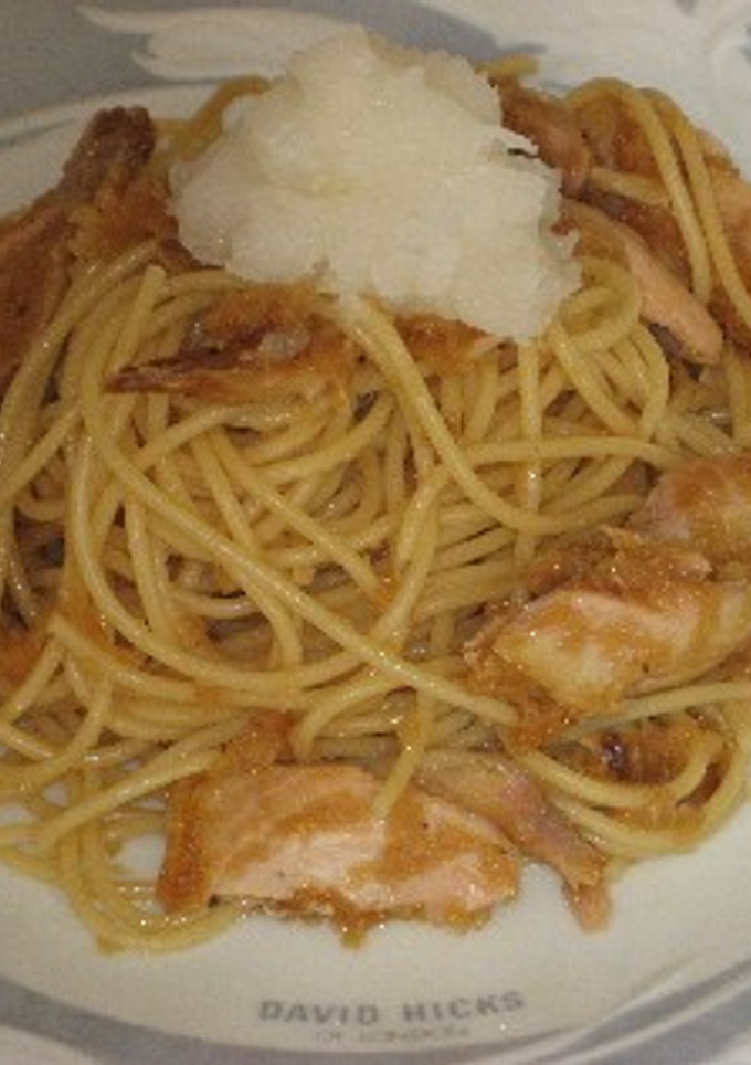 鮭と大根おろしのパスタ-レシピのメイン写真
