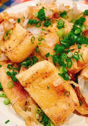 トースターで！油揚げのサクサク焼き-レシピのメイン写真