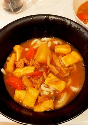 カレーうどん（カレーの残りでリメイク）-レシピのメイン写真