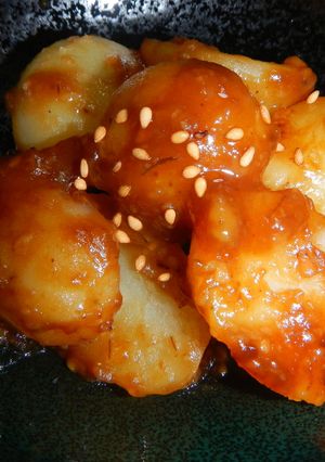 ごしゅう芋(極小ジャガイモ)の甘味噌炒め-レシピのメイン写真