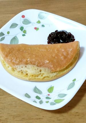 共立ての時短デザートオムレツ-レシピのメイン写真