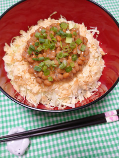 簡単☆お手軽ポテチ納豆丼♩-レシピのメイン写真