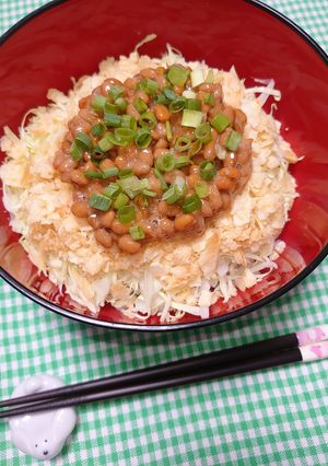 簡単☆お手軽ポテチ納豆丼♩-レシピのメイン写真