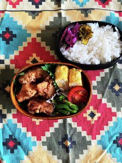 鶏もも唐揚げ弁当 〜高校生男子弁当〜-レシピのメイン写真