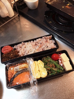 焼き鮭弁当-レシピのメイン写真