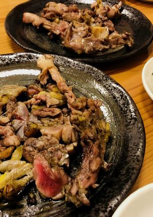 地鶏の炭火焼＆ねぎすこ-レシピのメイン写真