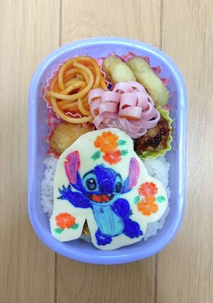 お弁当 スティッチ オブアート-レシピのメイン写真