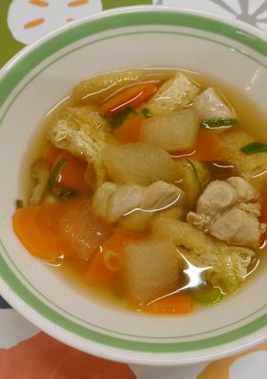 とうがん汁＠倉敷市学校給食-レシピのメイン写真