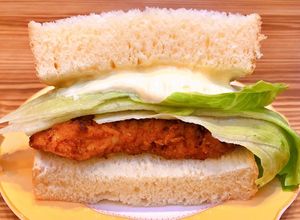 ケンタッキーに挑戦！チキンフィレサンド-レシピのメイン写真
