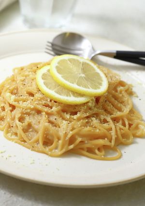 レモンのオイルパスタ-レシピのメイン写真